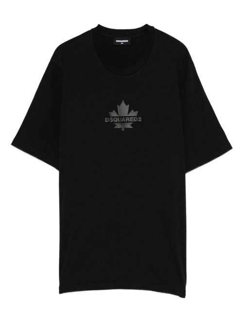 T-shirt unisex bambino Dsquared2 nera Dsquared Kids | DQ2743D0AC7DQ900